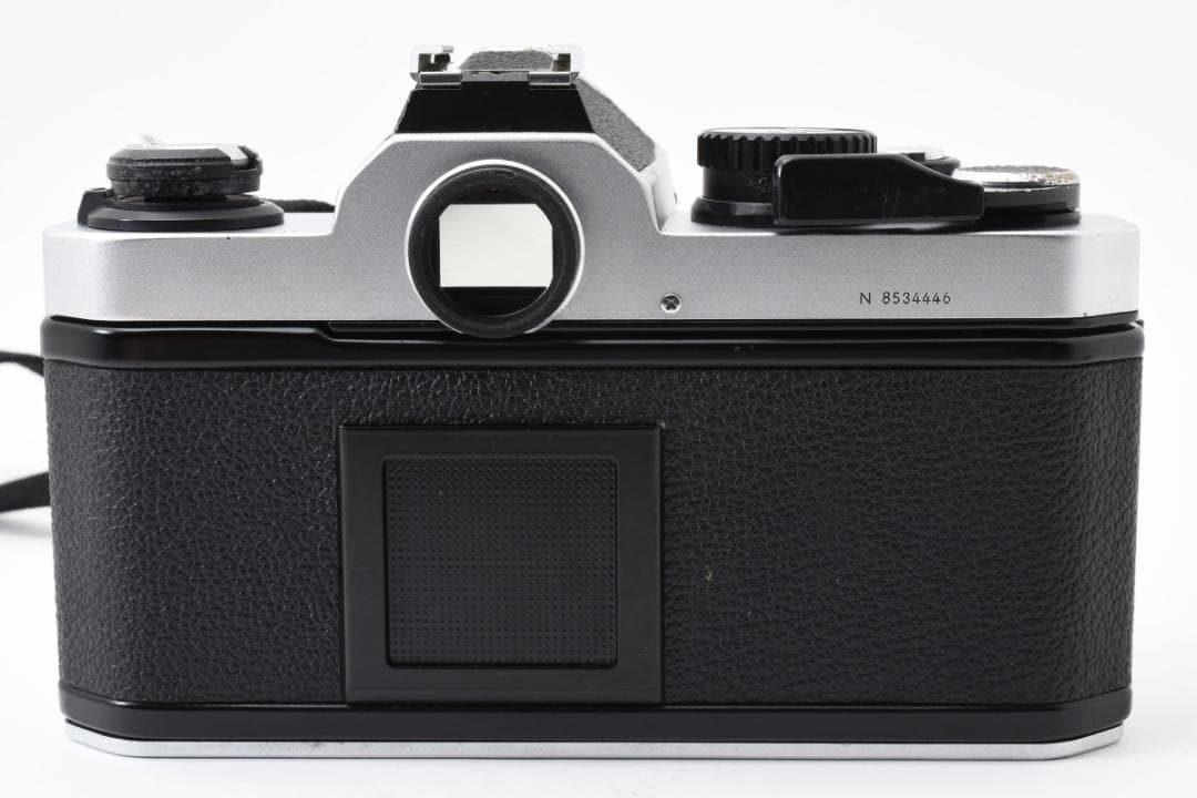 超美品 ニコン　NEW FM2 シルバー フィルム　モルト新品交換済 B845
