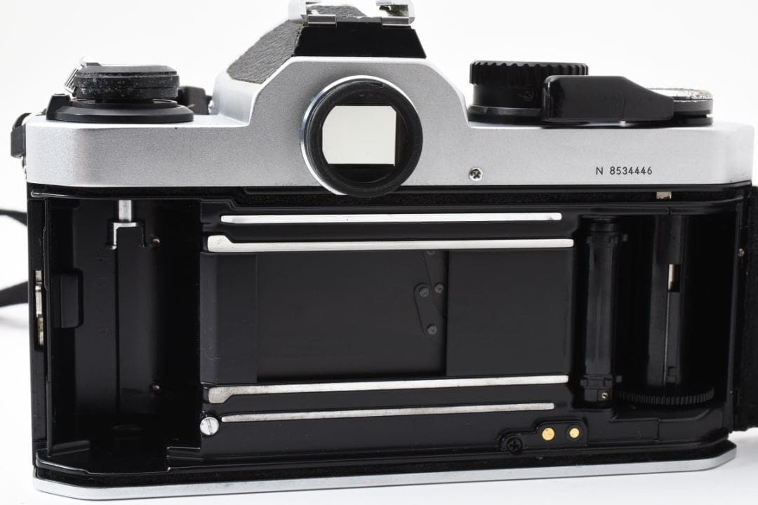 超美品 ニコン　NEW FM2 シルバー フィルム　モルト新品交換済 B845