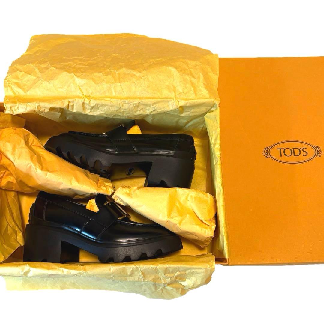 TOD'S トッズ 厚底ローファー Tタイムレスレザーオックスフォード新品未使用
