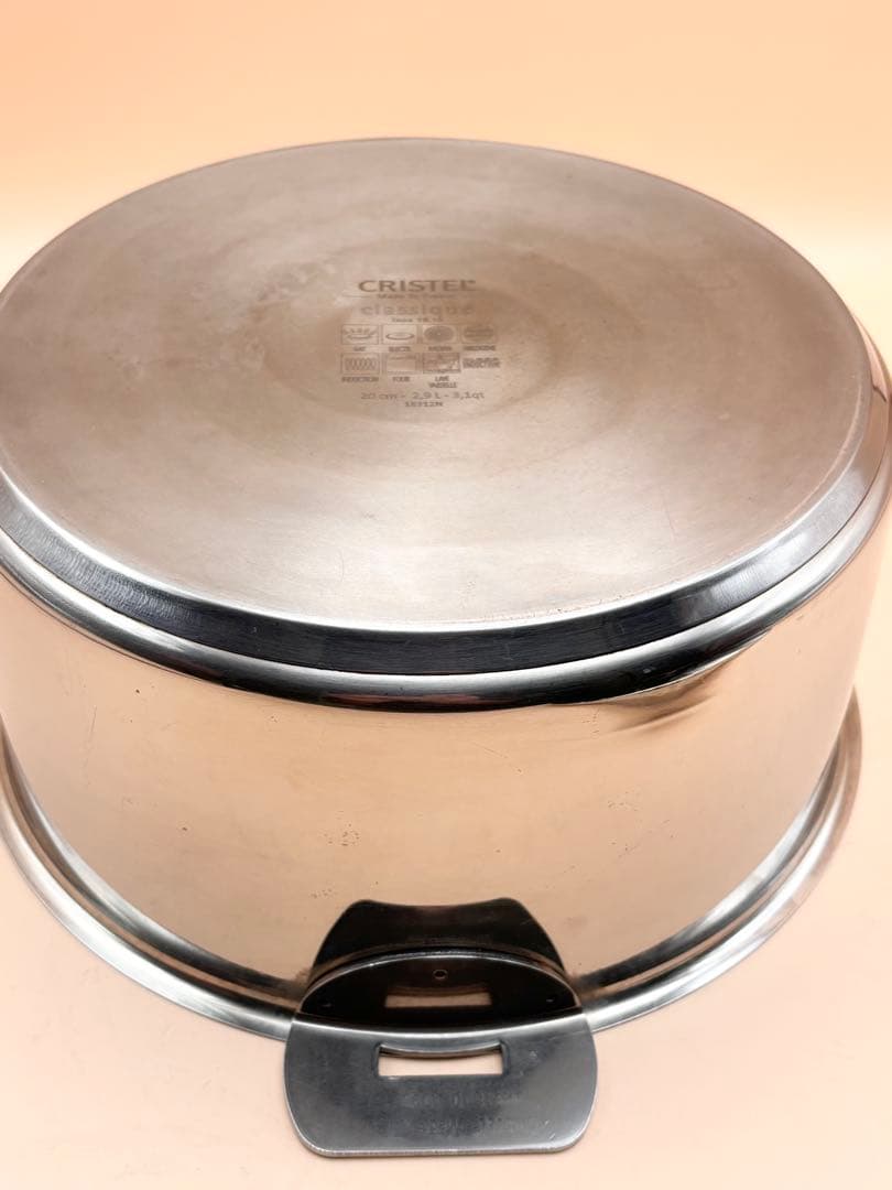 20cm CRISTEL クリステル　グラフィット 深鍋