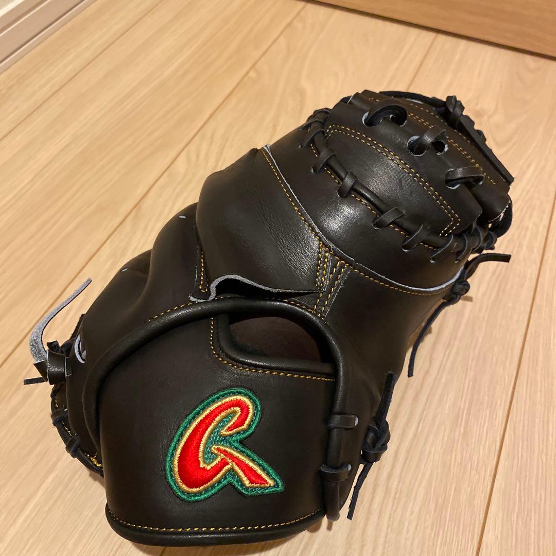 キャッチャーミット　硬式兼軟式　オーダーグラブ　甲斐モデル　未使用　グローブ