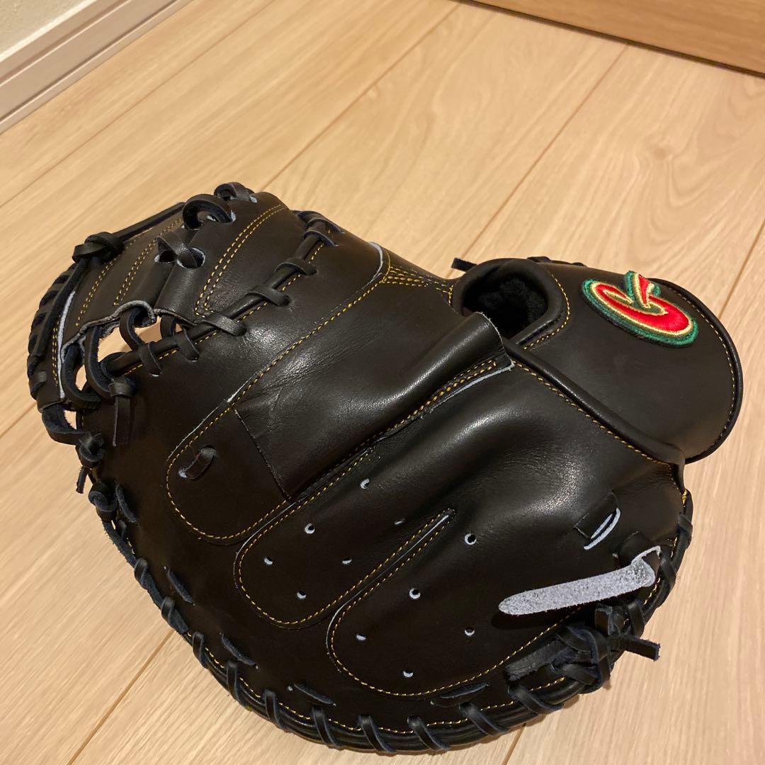 キャッチャーミット　硬式兼軟式　オーダーグラブ　甲斐モデル　未使用　グローブ