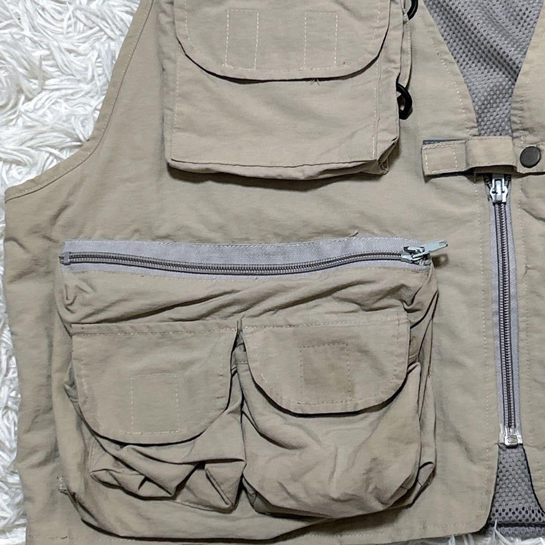 【917】Fairly Good Fisher フィッシングベスト ベージュ