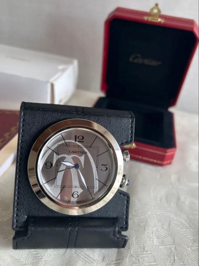 カルティエ　トラベルクロック　稼働していません
