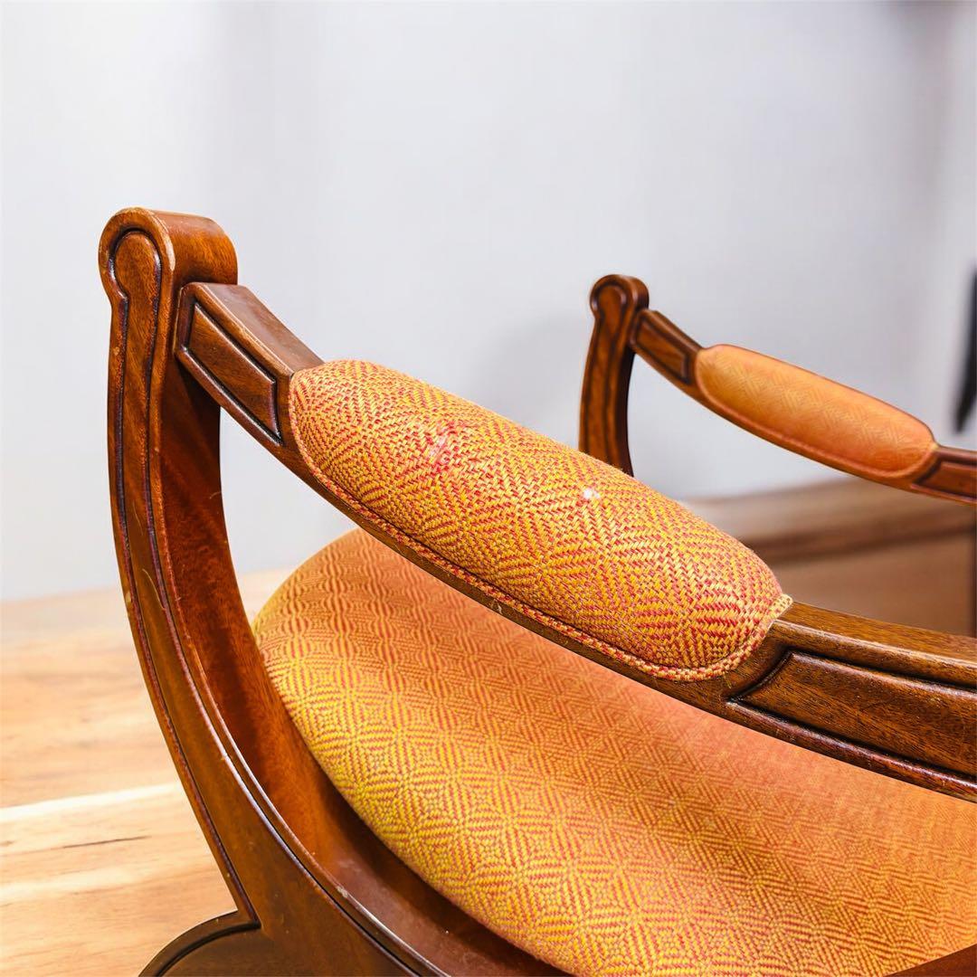 DREXEL HERITAGE USA製　ヴィンテージ家具　チェア　マホガニー