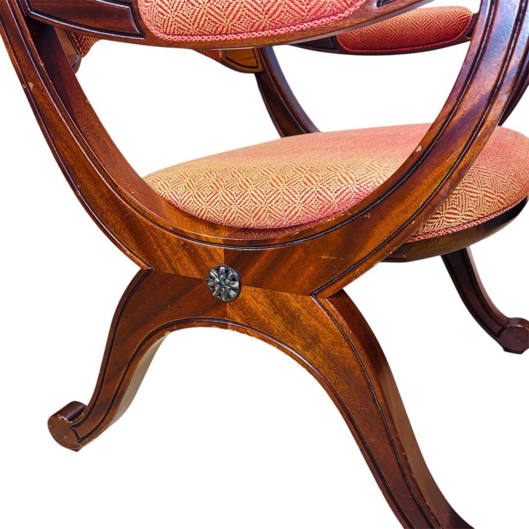 DREXEL HERITAGE USA製　ヴィンテージ家具　チェア　マホガニー