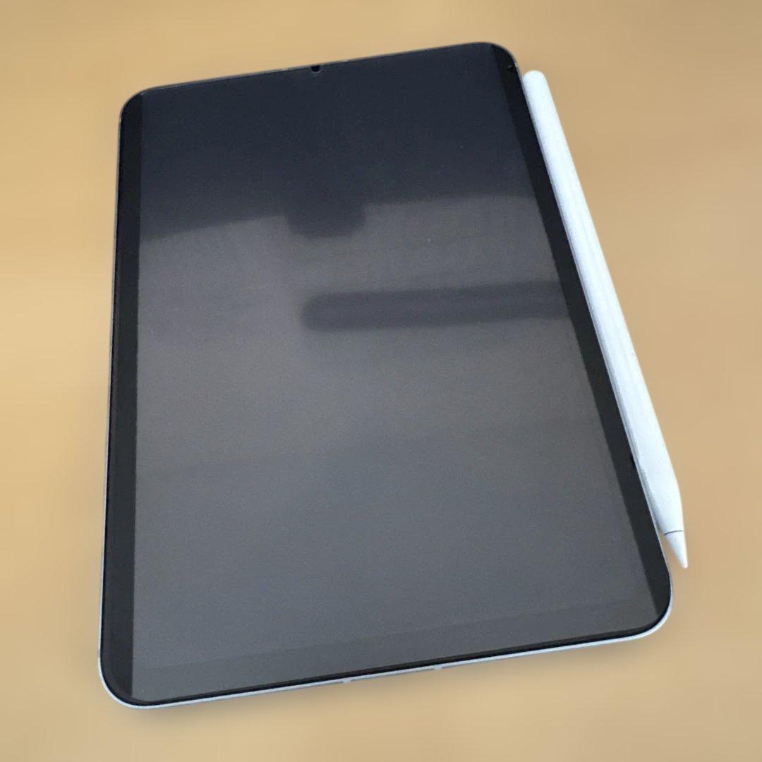 【美品おまけ多数❗️】iPad mini 7 128GBブルーCellular