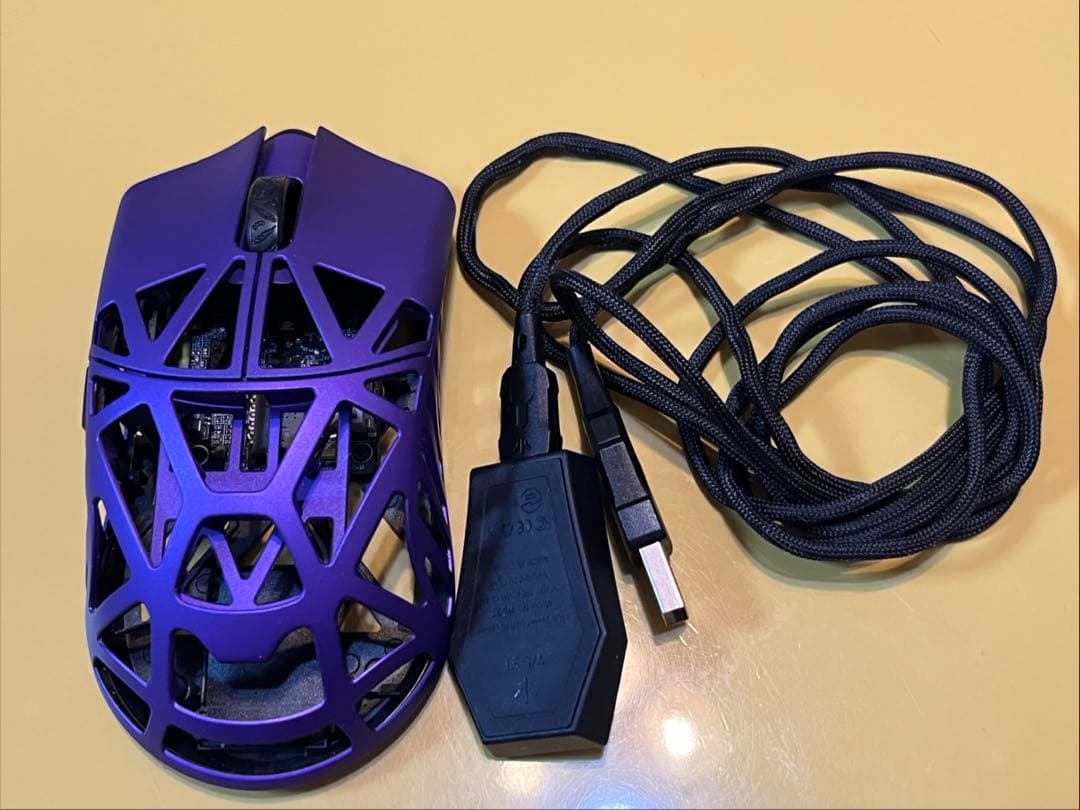 マウス・トラックボール WLmouse BeastX max purple 8k