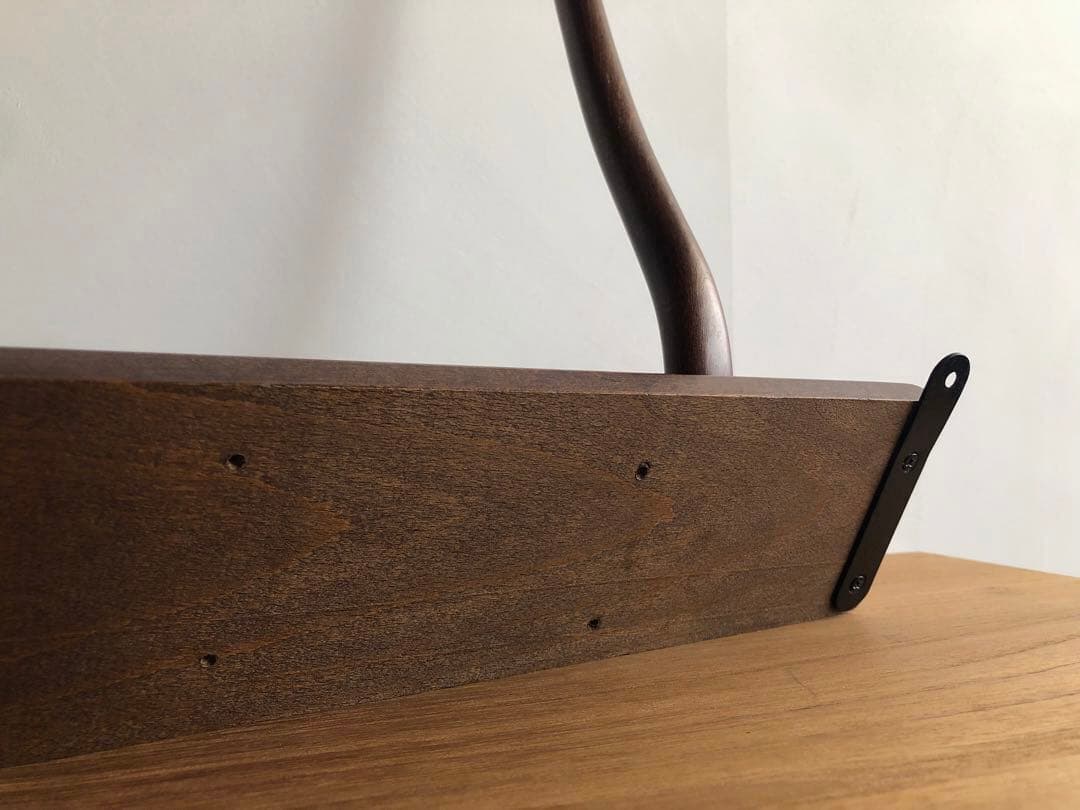 ヴィンテージ 秋田木工社製 壁掛けラック ウォールハンガーラック 帽子掛け