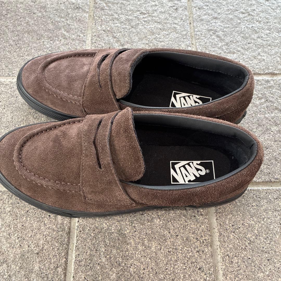 コ*郎様 VANS ブラウン スエード ローファー　25.5 7H