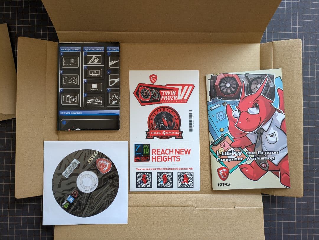 グラフィックボード・グラボ・ビデオカード MSI GeForce GTX 1050 Ti Gaming X 4GB