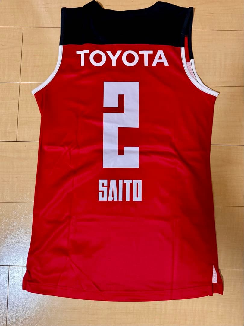 アルバルク東京サイン入り ユニフォーム 齋藤拓実