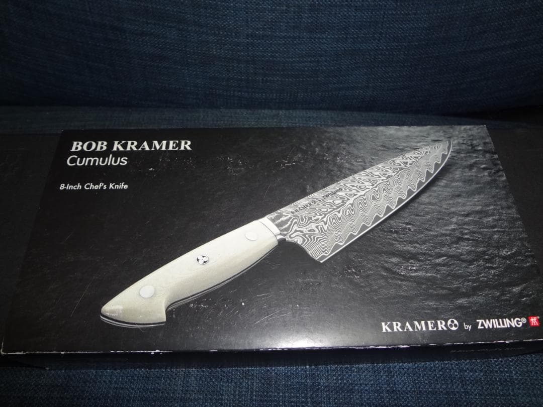 希少終売　　ボブクレーマー　三徳包丁　２０ｃｍ　キュミュラス USED
