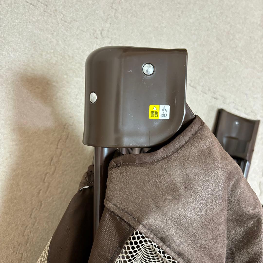 【美品・付属品完備】アップリカ ココネルエアープラス　チョコレート　ブラウン