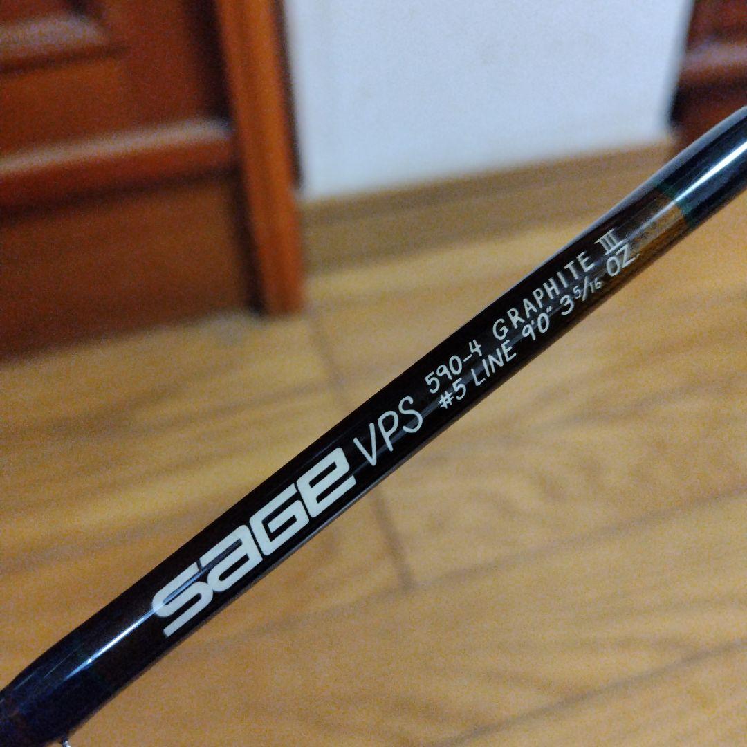 SAGE VPS 590-4 フライロッド 9'0\" #5ライン