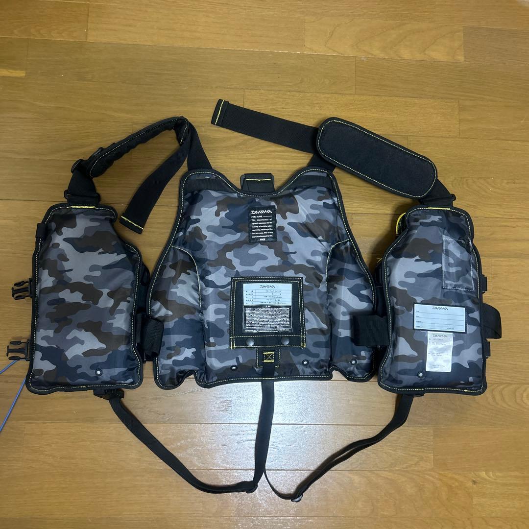 ダイワ DAIWA DF-6403 フロートゲームベスト 中古