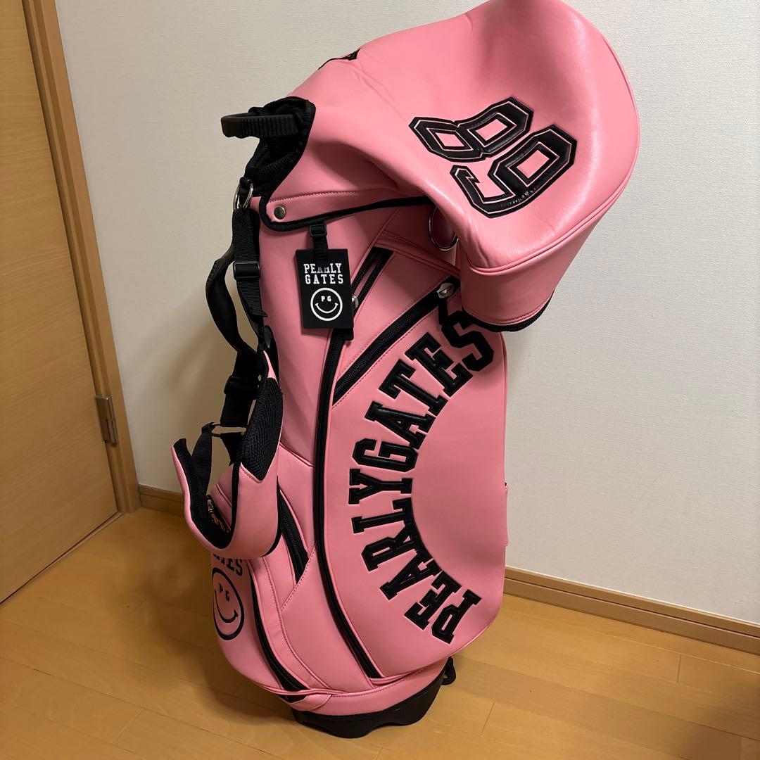 ひろみ　PEARL GATES ゴルフバッグ 89ピンク 未使用品