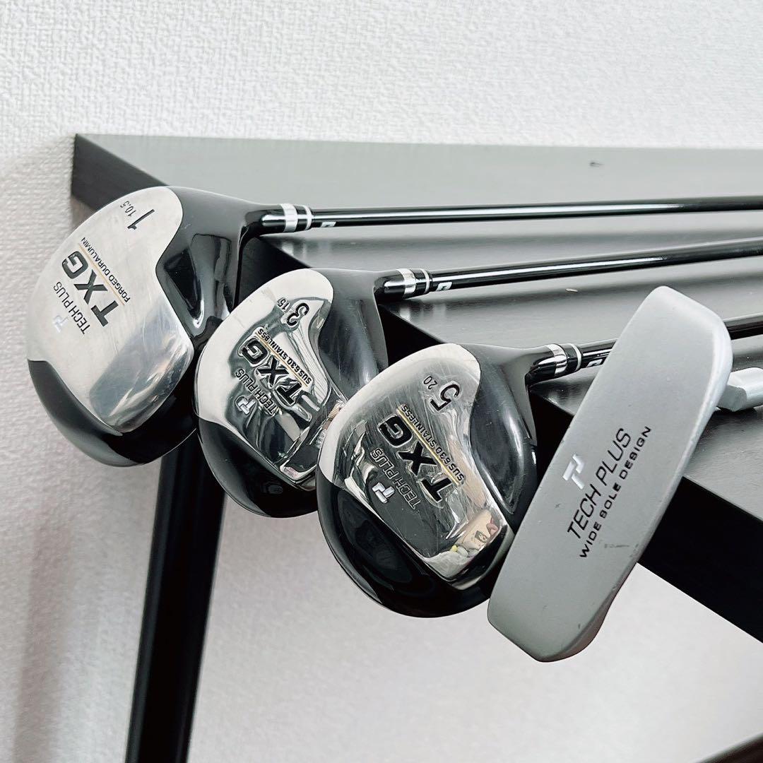 王冠ロゴ Ben Sayers キャディバッグ　ゴルフセット TXG 12本 R