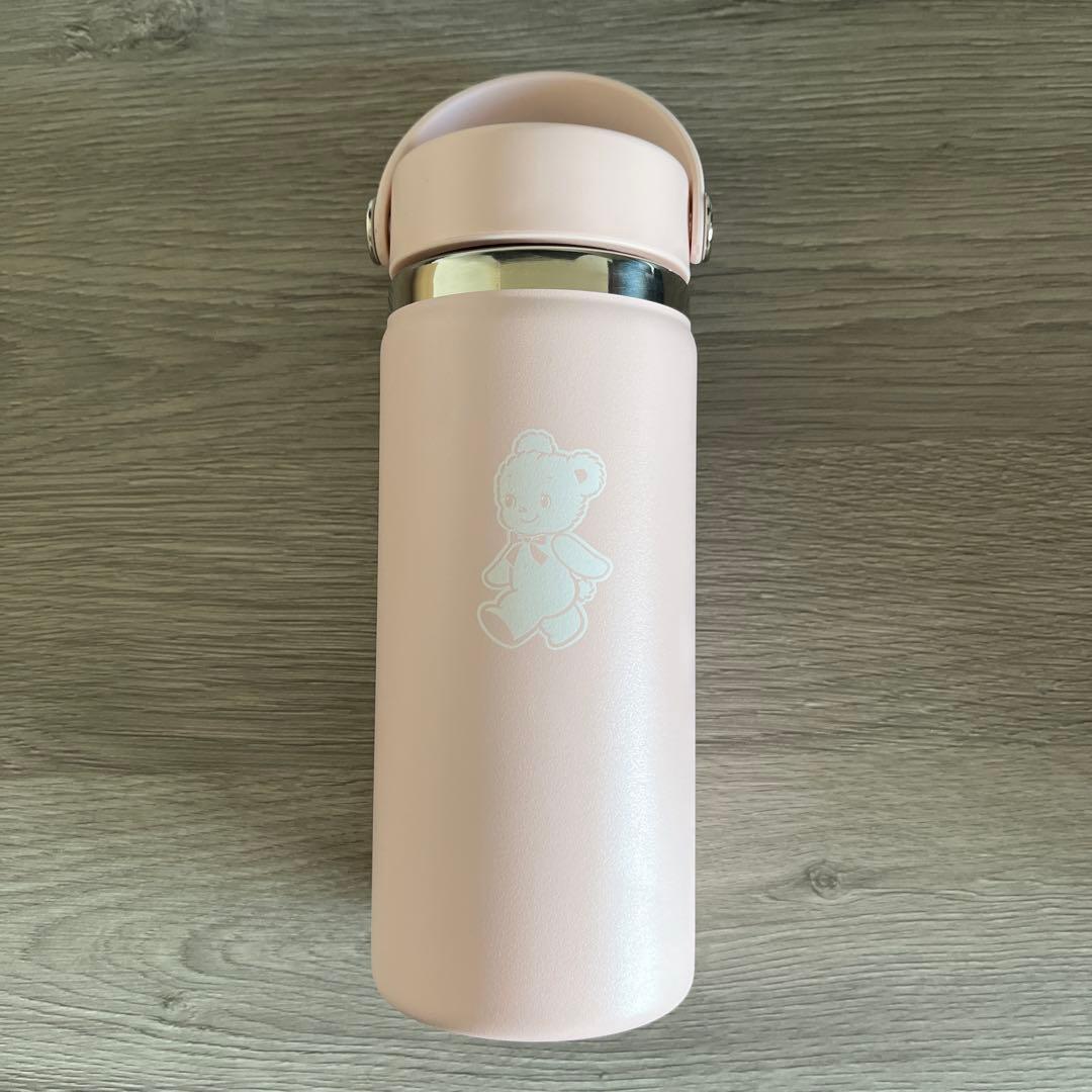 【えいくん】ファミリア ハイドロフラスクステンレスボトル 16oz ピンク