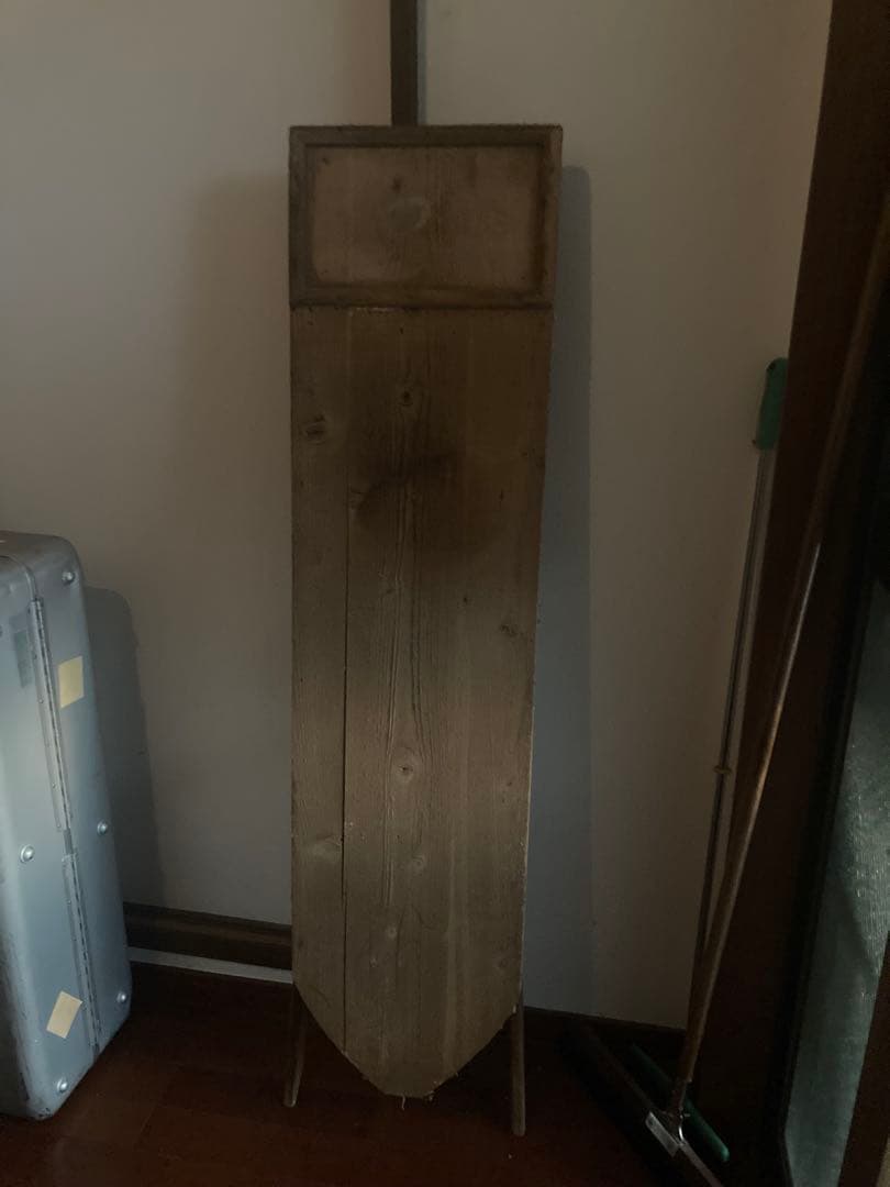 ビンテージ　木製折りたたみアイロン台