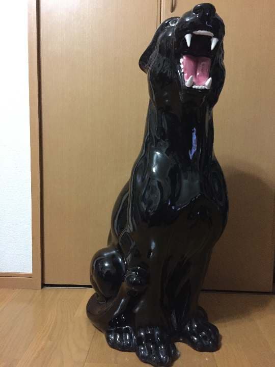 黒豹置物