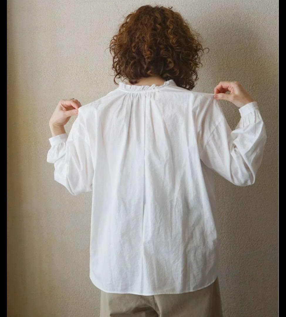 journal standard luxe CLワッシャーフリルブラウス