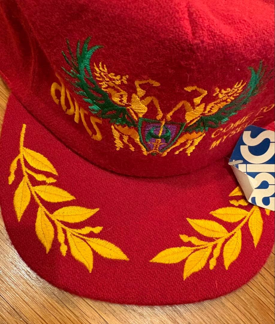 専用！タグ付デッドストック 80s asics ヴィンテージ アポロキャップ