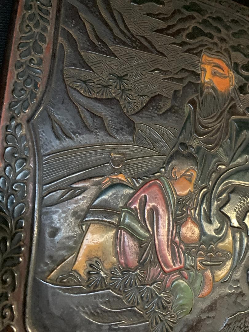 中国 骨董 硯 文鎮 箱 彫刻 書道 古 道具 文箱 漆 筆入 時代 美術