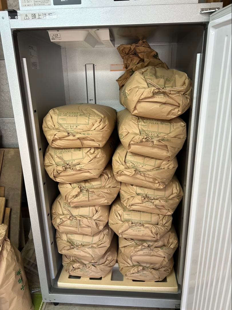 千葉県から美品　丸山製作所 米冷蔵庫　HODLA401 大容量7表