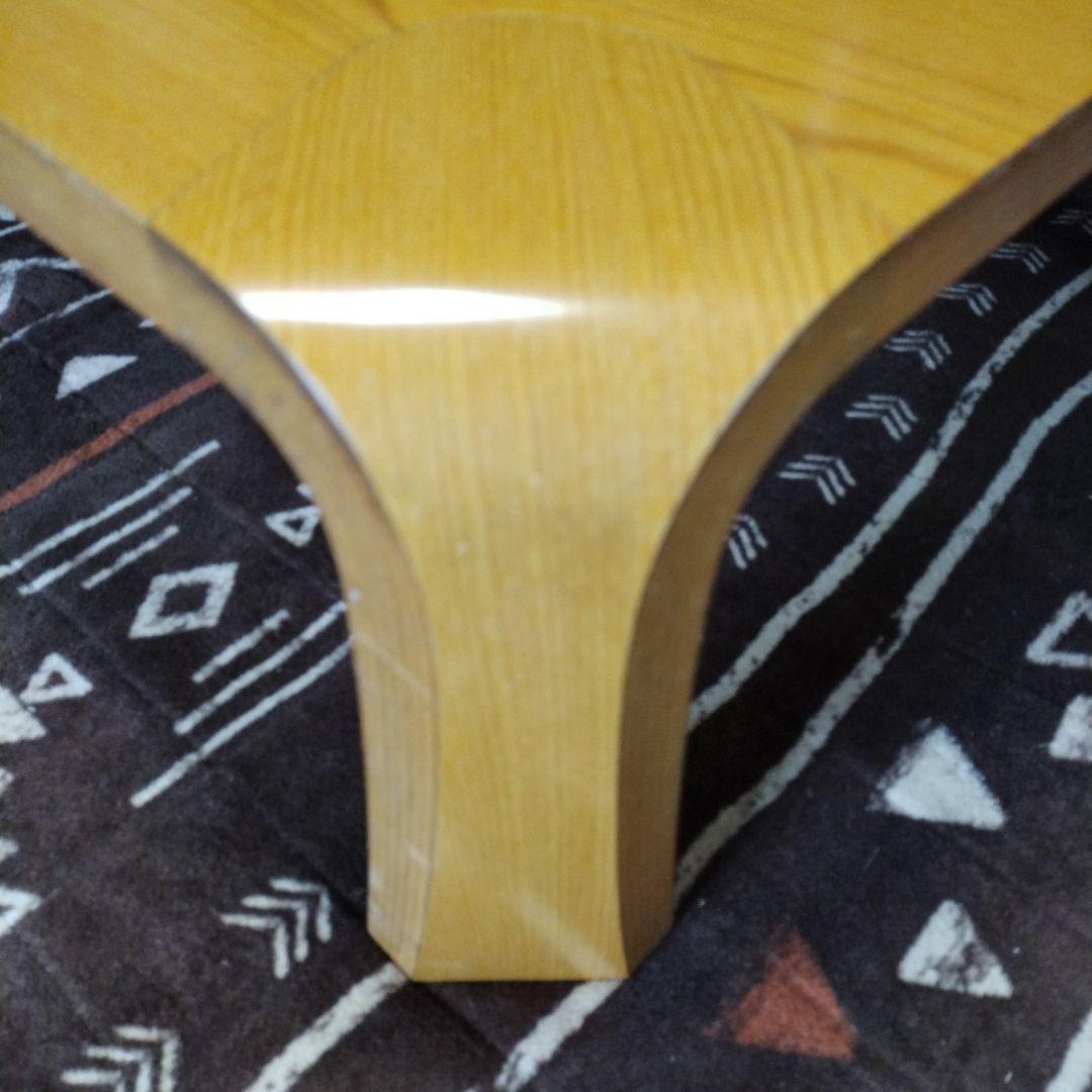 岩手　引き取り 天童木工 Tendo 座卓 乾三郎 ケヤキ 欅板目 ローテーブル