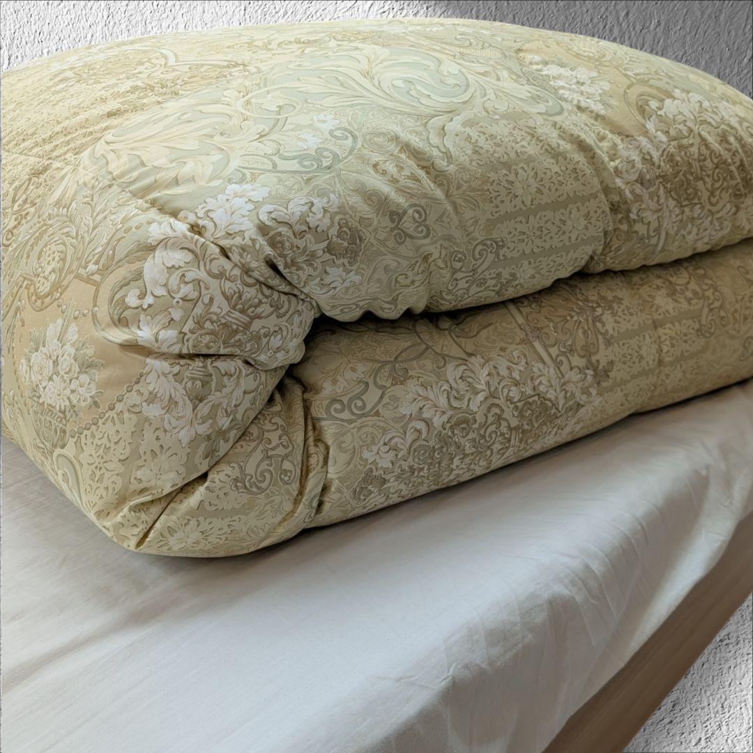 高級羽毛布団　ポーランド産マザーホワイトグースダウン95%　1.3kg　シングル