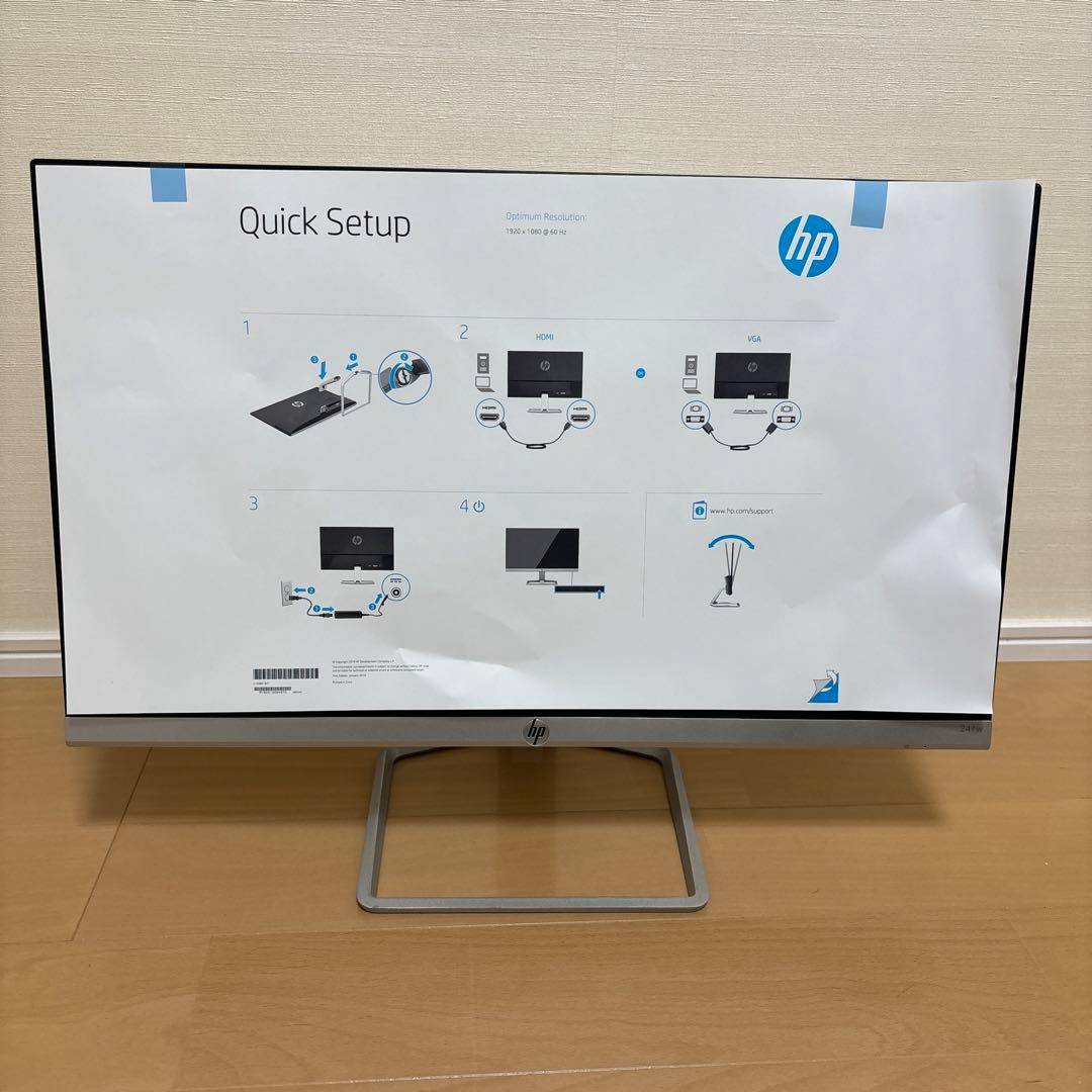 ディスプレイ・モニター本体 hp 24fw Display
