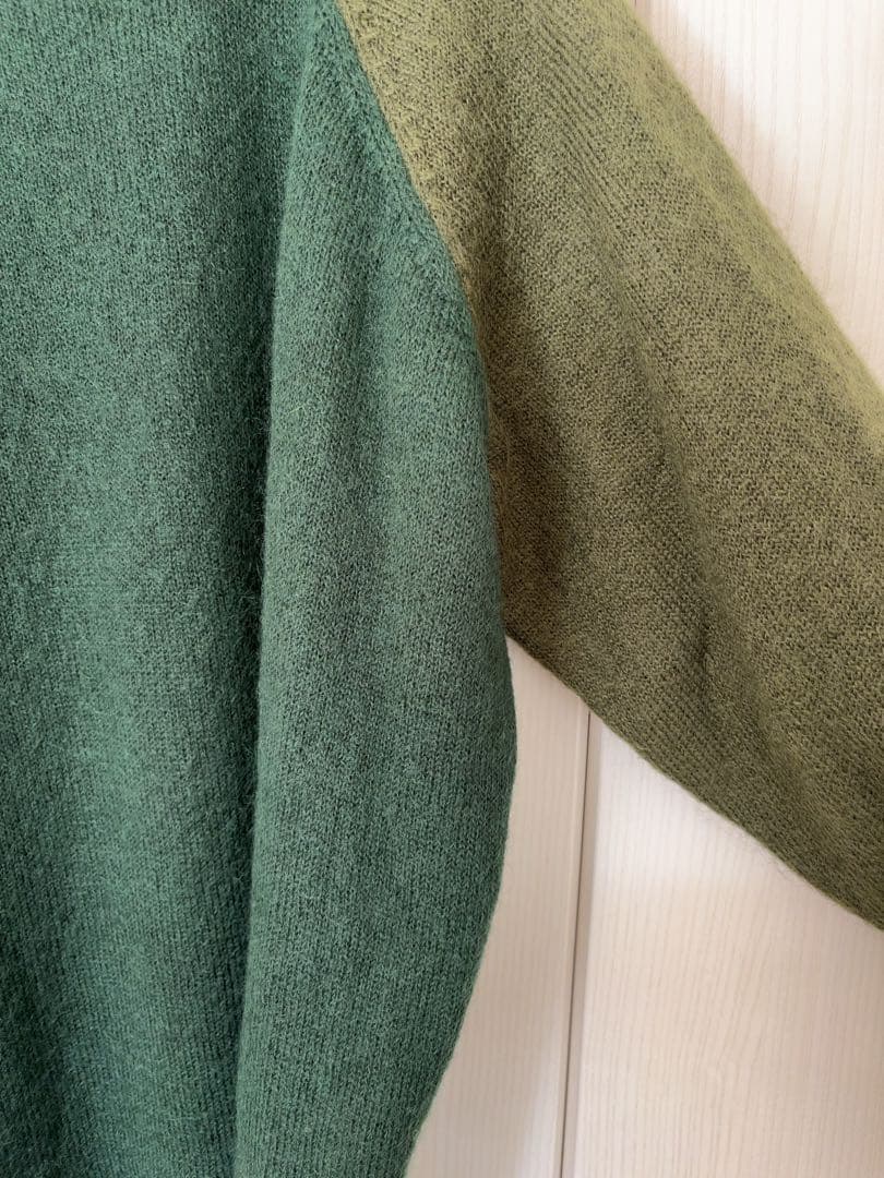 Y's モヘア　ニット　グリーン　yohji yamamoto
