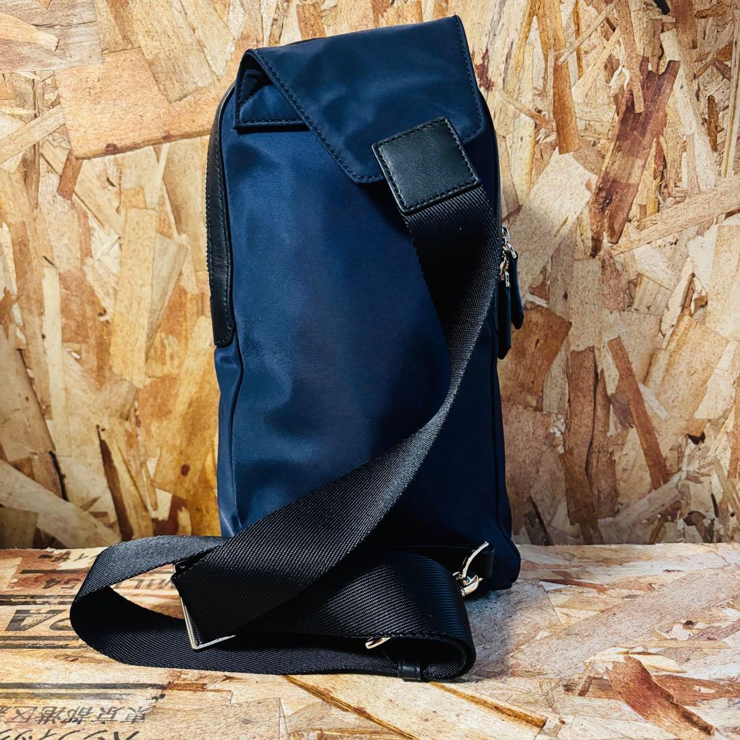 Paul Smith ポールスミス ショルダーバック ネイビー