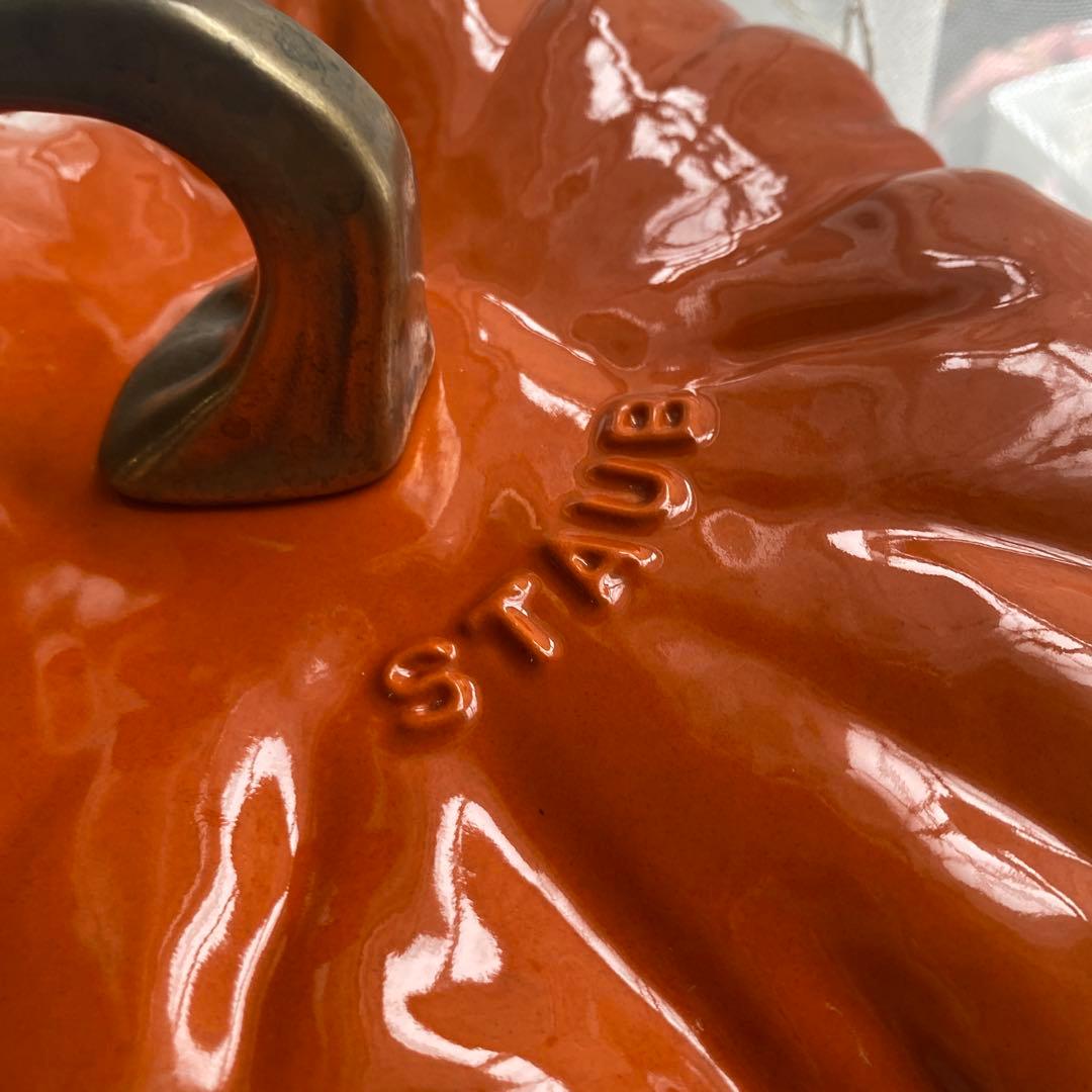 朱夏さま専用美品　STAUB パンプキンココット シナモン 24cm