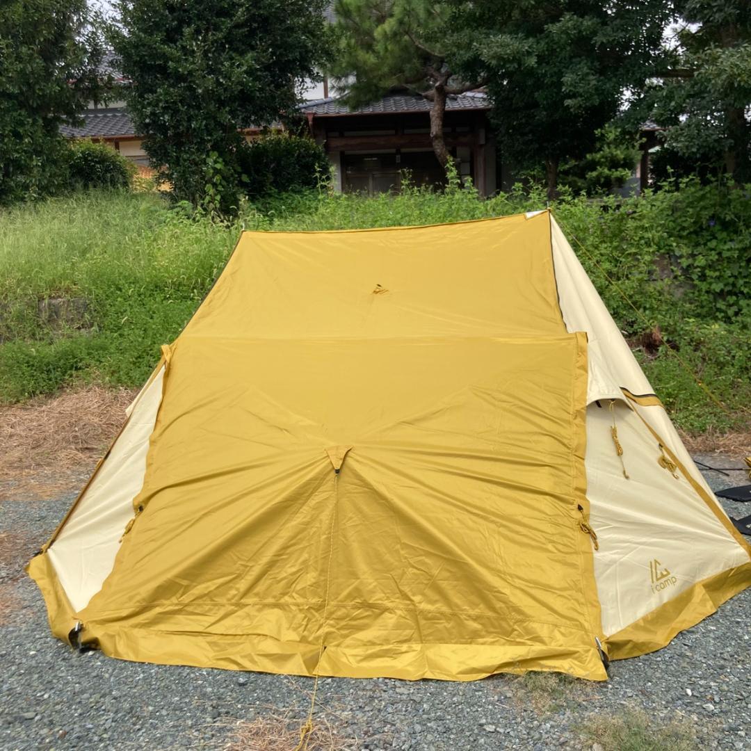 美品☆ アイキャンプ ラクバイン icamp rakubain ソロキャンプ