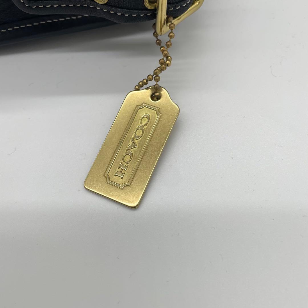 【極美品】コーチ　ワンショルダーバッグ　ソーホー　レザー　パンプトン　ブラック