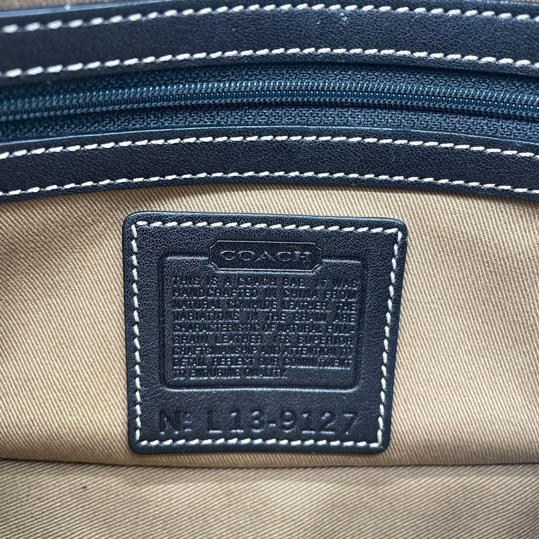 【極美品】コーチ　ワンショルダーバッグ　ソーホー　レザー　パンプトン　ブラック