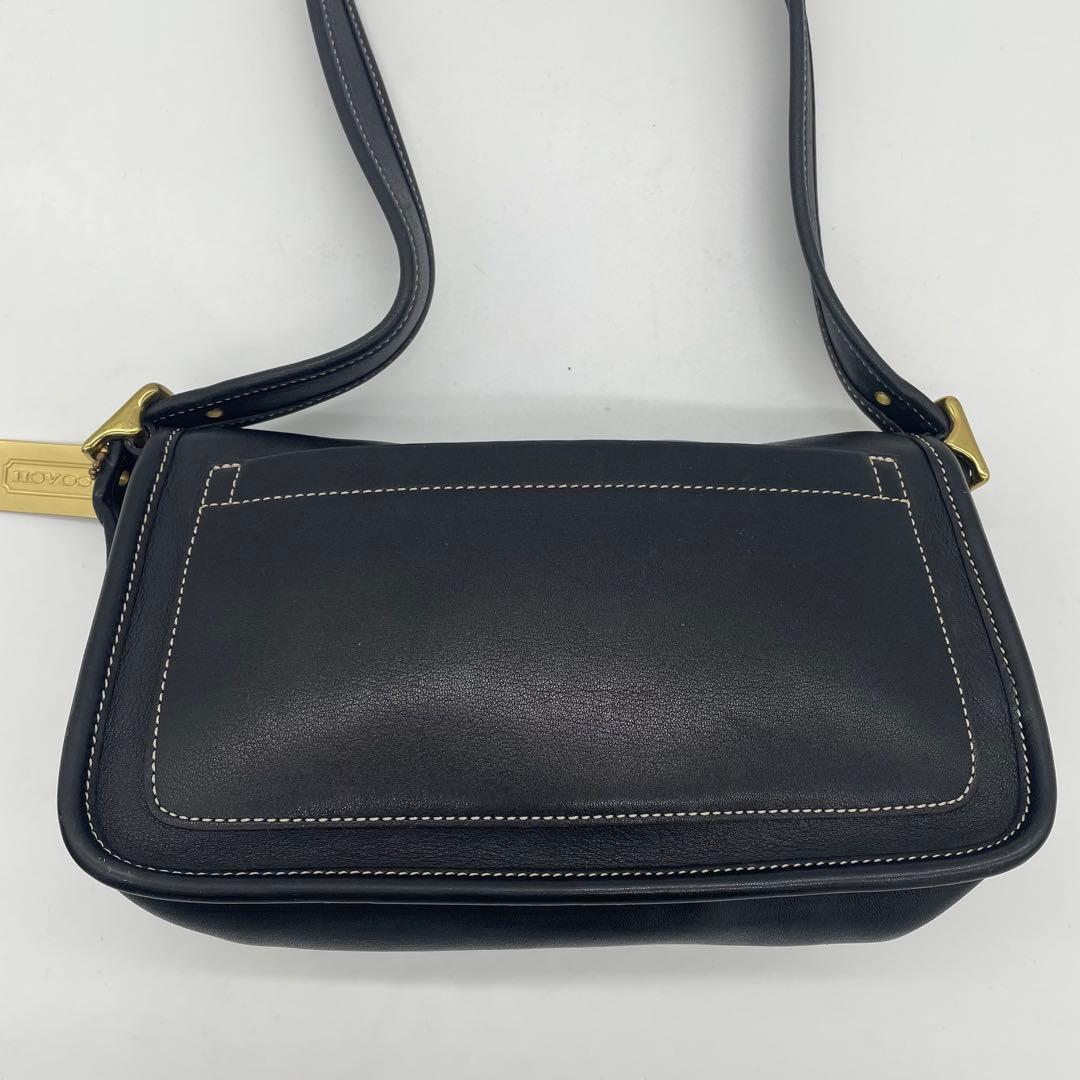 【極美品】コーチ　ワンショルダーバッグ　ソーホー　レザー　パンプトン　ブラック