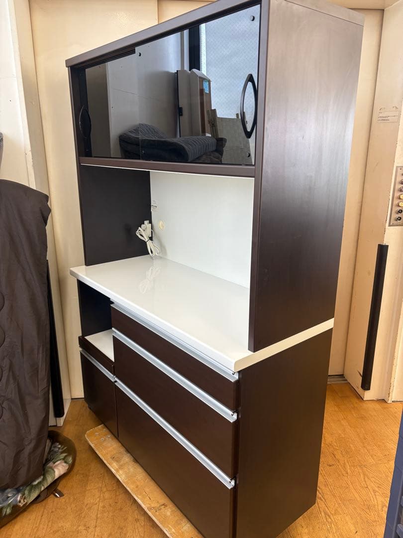 M131 レンジボード 松田家具製　上下分割可能！ 幅1180mm