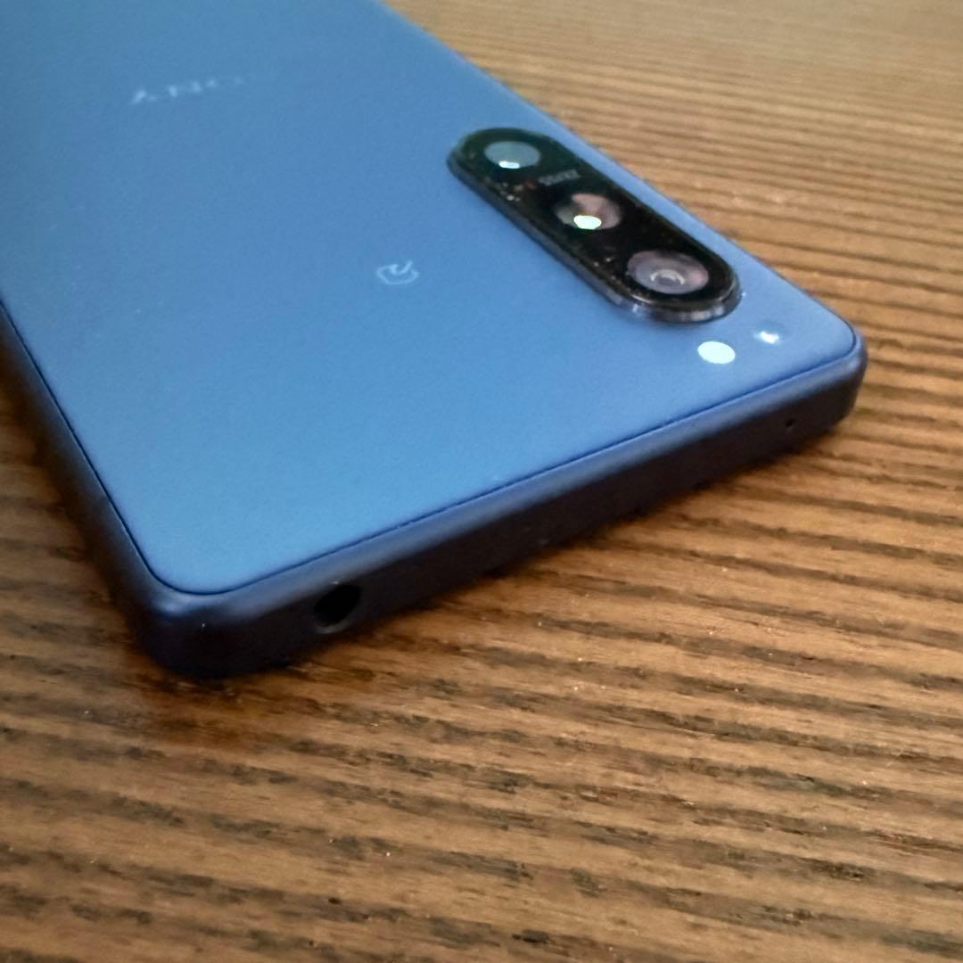 超美品 Xperia 5 IV 128GB SO-54C ブルー スマホ 本体