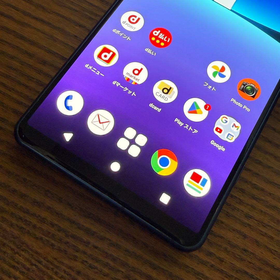 超美品 Xperia 5 IV 128GB SO-54C ブルー スマホ 本体