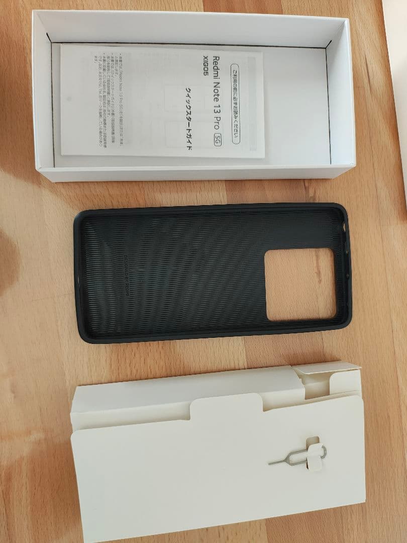 Redmi Note 13 Pro 5G 本体 ケース付き