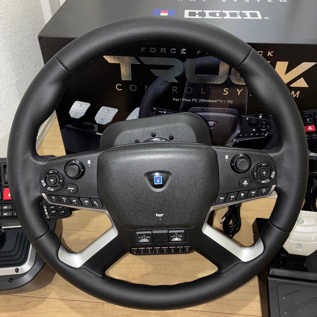 美品　希少　動作ok ホリ　トラックシミュレーターゲーム用ハンコンHPC-044