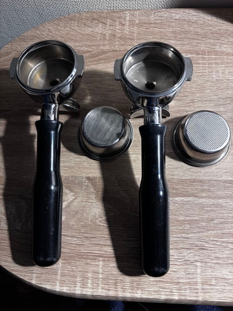 ポルタフィルター 2個セット ステンレス　synesso