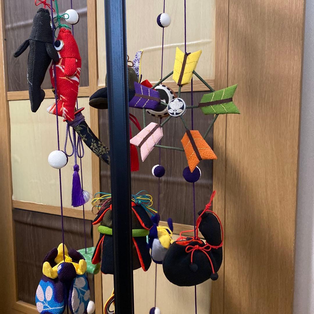 端午の節句 つまみ細工 吊るし飾り