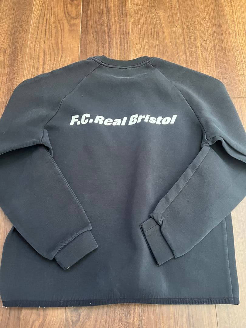 F.C.Real Bristol ブラック スウェット　トレーナー