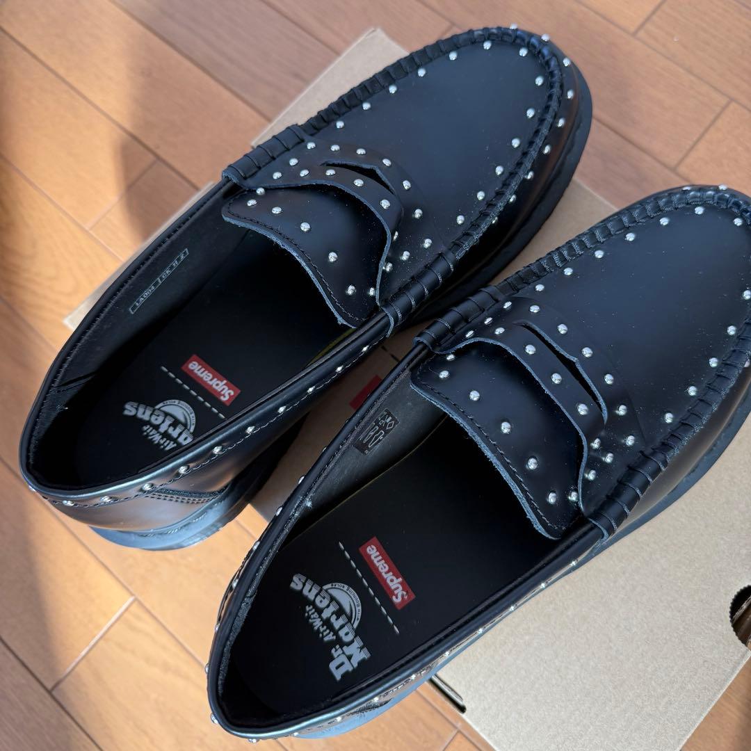 靴 Supreme Dr.Martens Studs Penton Loafer