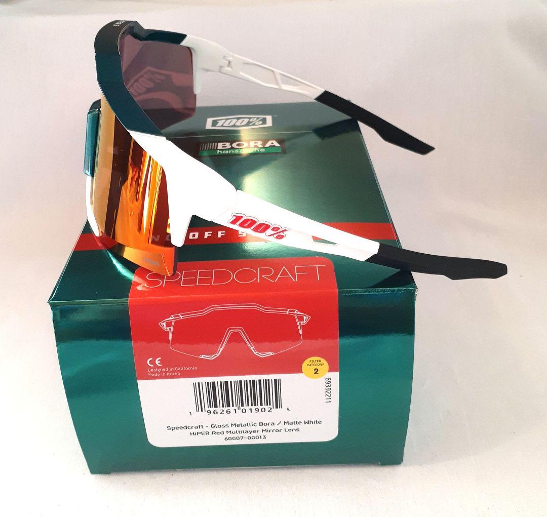 100% Speedcraft BORA ワンハンドレッド サングラス