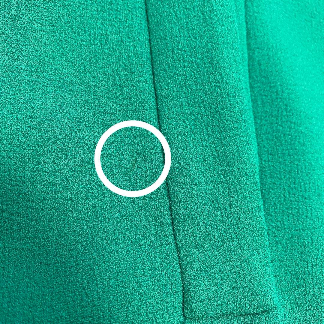 美品 ADORE アドーア ライトアムンゼンワンピース グリーン 38